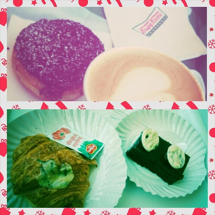 vaishalisoni21's tweet photo. #chocolate #cake #breakfasttime #brownie #krispykreme #doughnut #cappuccino #cheesecrossiant #dutchtruffle #theobroma http://t.co/O4vrK4871G
