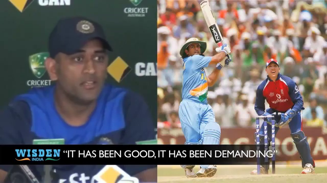 CSKCore's tweet photo. It has been Good, It has been Demanding.": @msdhoni #10YearsofDHONIsm #TeamMsd . http://t.co/D4lfCde5TW