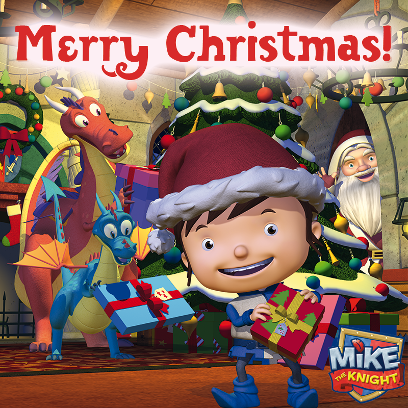 MiketheKnightUK's tweet photo. Mike and his friends would like to wish you and your family a very Merry Christmas - have a great day! http://t.co/8YKiP2W81J