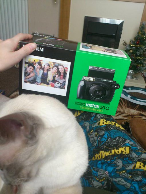 Happy Christmas everyone! Hope u were as spoilt as I was! Got a instax :D #Christmas #Xmas #spoiledbrat