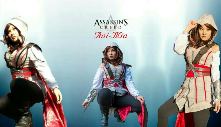 Kylozilla's tweet photo. Assassin's Creed Mia 😊💓 #FutureEdits #Cosplay #AniMia #AssassinsCreed #VideoGames @AniMiaOfficial http://t.co/ecn8pQaeHw