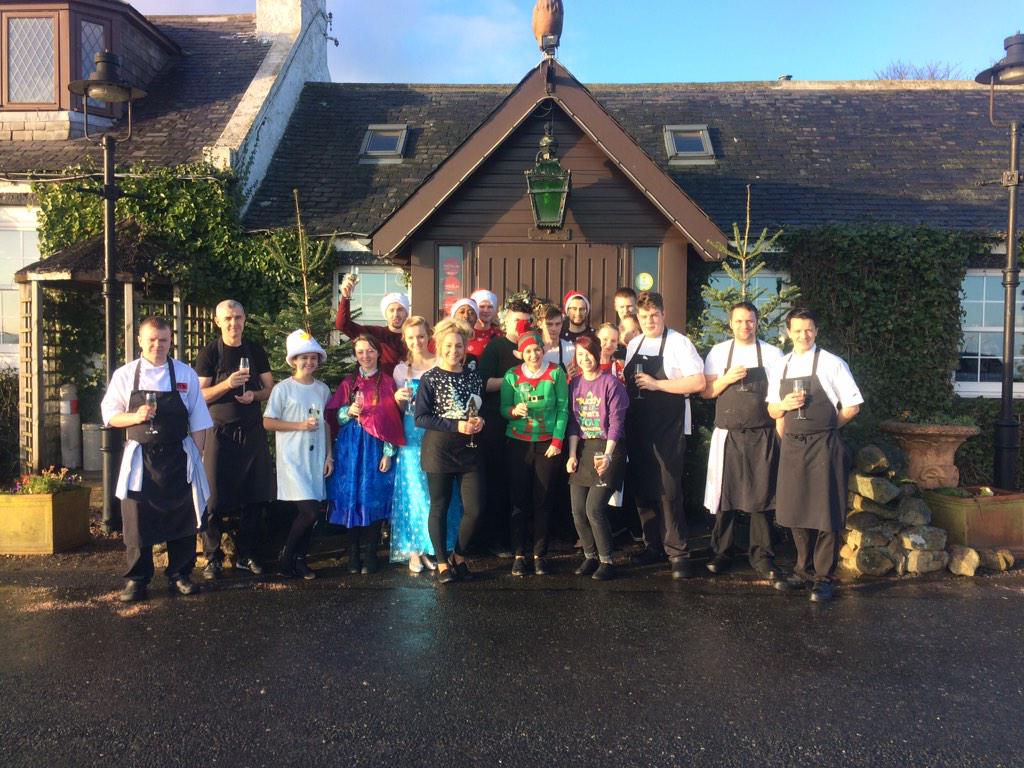 CampbelVictoria's tweet photo. We wish you all a merry merry Xmas from all at team C&amp;B! @TheCock_Bull http://t.co/hHKLBdb3FK