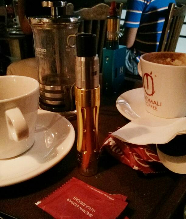 Coffee and Plume with AV &amp; Steam Angel