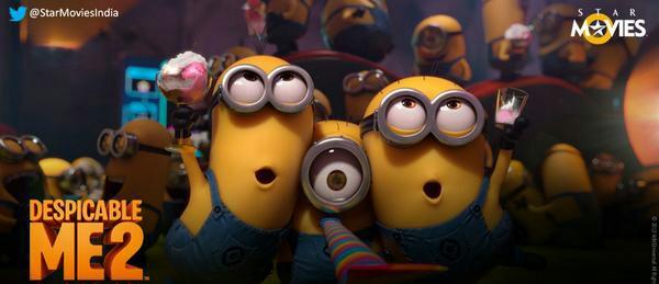 Mr_Hardikraval's tweet photo. @StarMoviesIndia despicable me 2 is great movie..!!! Awesome...!!! http://t.co/GjhlRos2ra