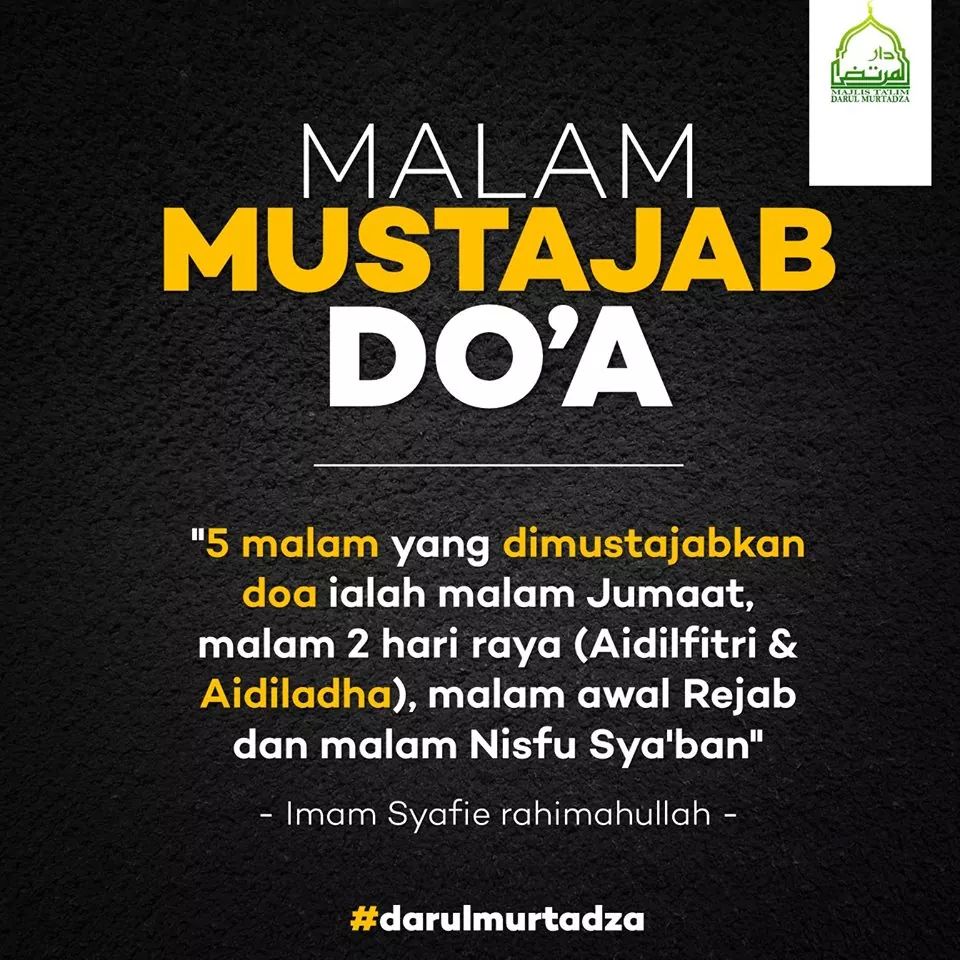 30 Do A Malam Inspirations Kata Mutiara Terbaru