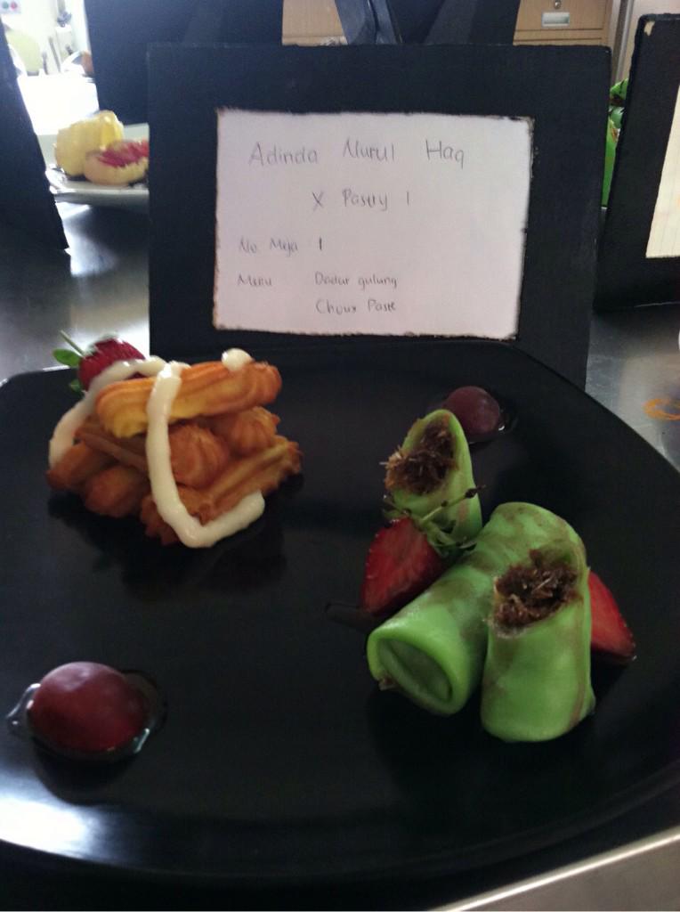 pastryone_'s tweet photo. Hasil uji level @adindaanh http://t.co/NxPQNxCYHF