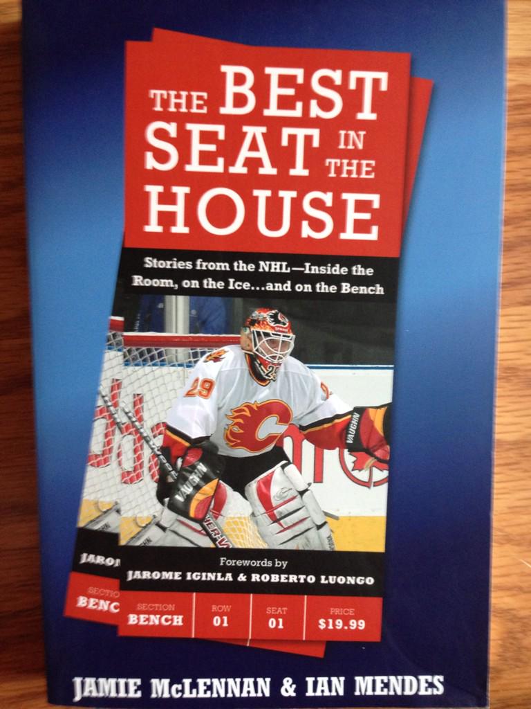 Alwaysbardown1's tweet photo. So pumped to read this @jamiemclennan29 Merry Christmas  #tsn #thebestseatinthehouse http://t.co/qcaQ5BjcIc