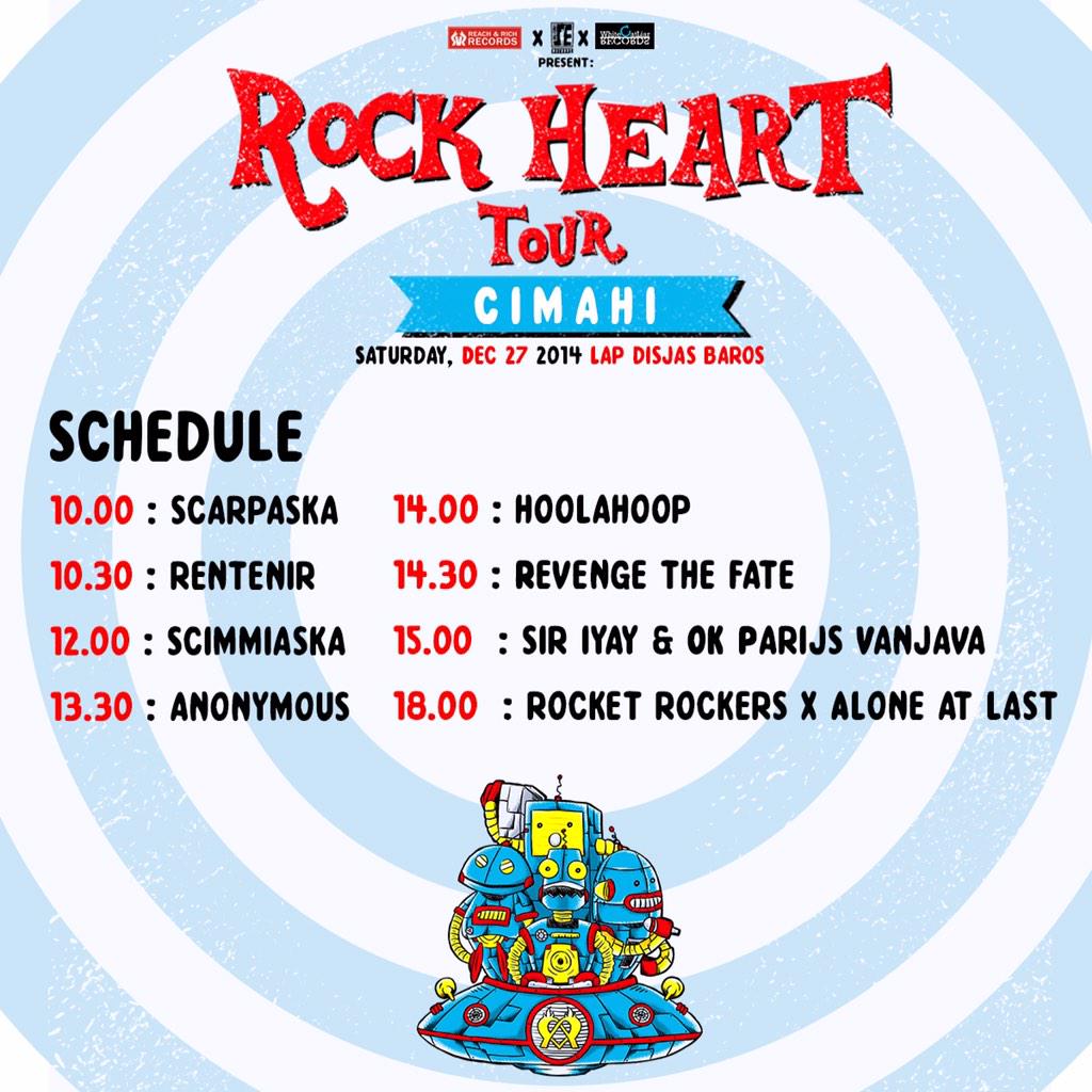 rocket_rockers's tweet photo. H-2 #ROCKHEARTTOUR CIMAHI!!!! GO GRAB UR TICKET FAST! http://t.co/anC4avbcg9