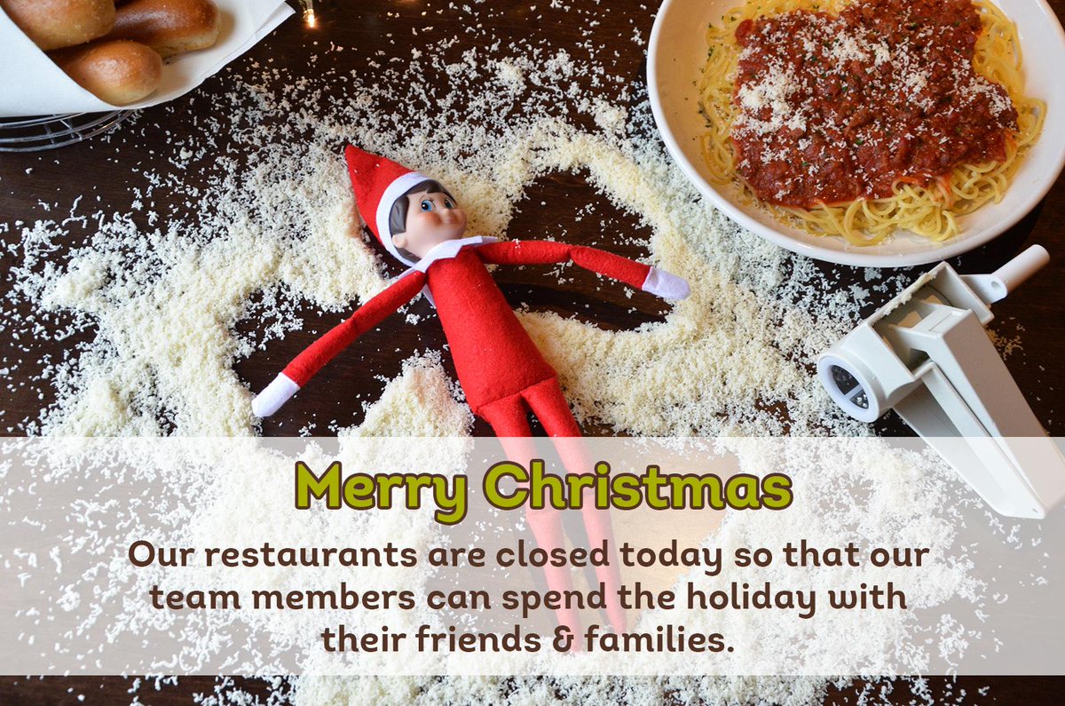Olive Garden On Twitter Have A Merry Christmas And Safe Holiday