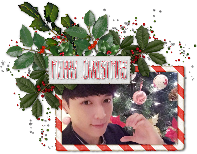 Lay_FN's tweet photo. @ilhoon_FN Merry X' Mas นะครับ http://t.co/beEsL1giJC