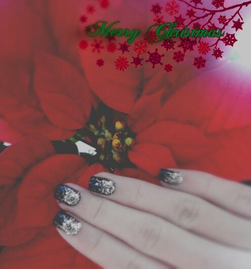My Xmas nails. Merry Christmas everyone! ♡ #MyNails #_WLN