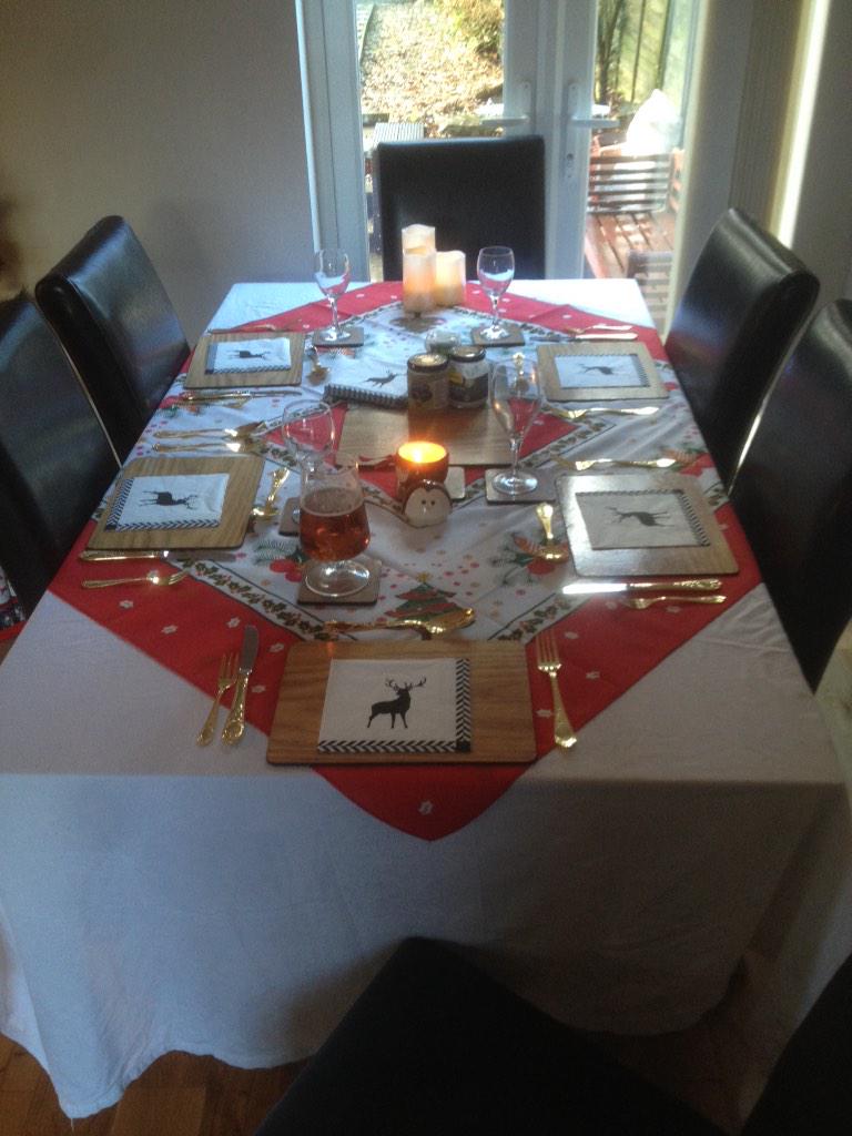 manred007's tweet image. Nice job @Bondieblondie #festivetable 🎄🎁🎅