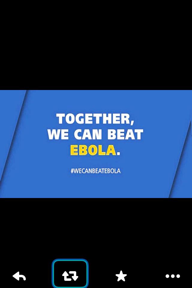 89Wafae's tweet image. #togetherwecanbeatebola
