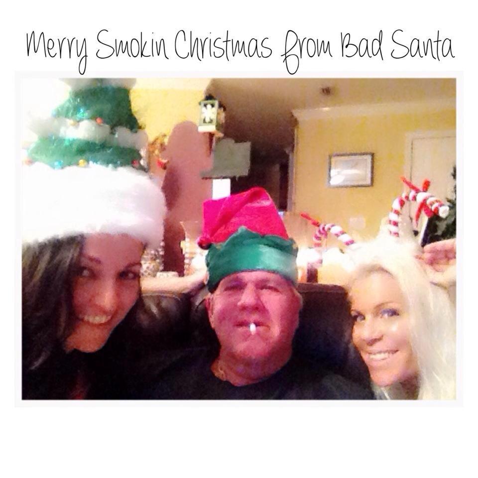 John Daly spending his Christmas as 'Bad Santa' (Photo)