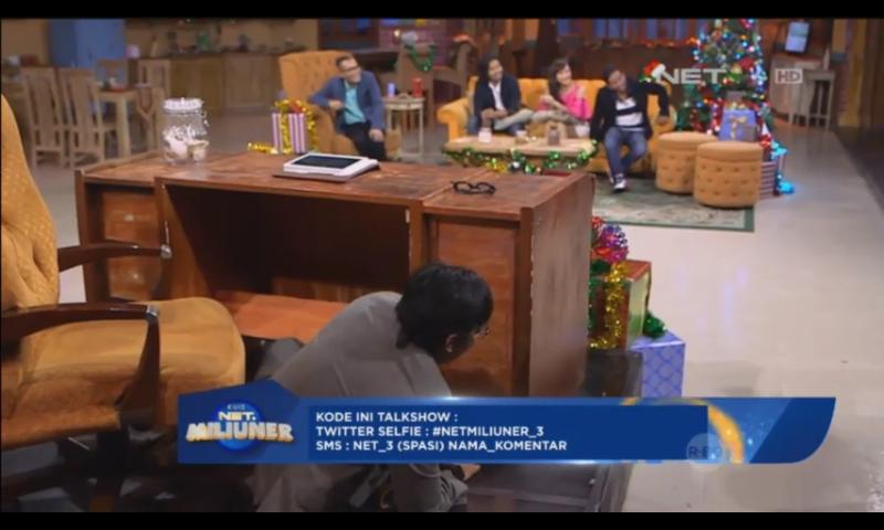 Aaja142Dewi's tweet image. Hahahaha bang @andretaulany74 salah tu ksihan, Wkwkwk @Ini_Talkshow @newsuleprikitiw @Duosolpet #IniTalkshowNETnatal