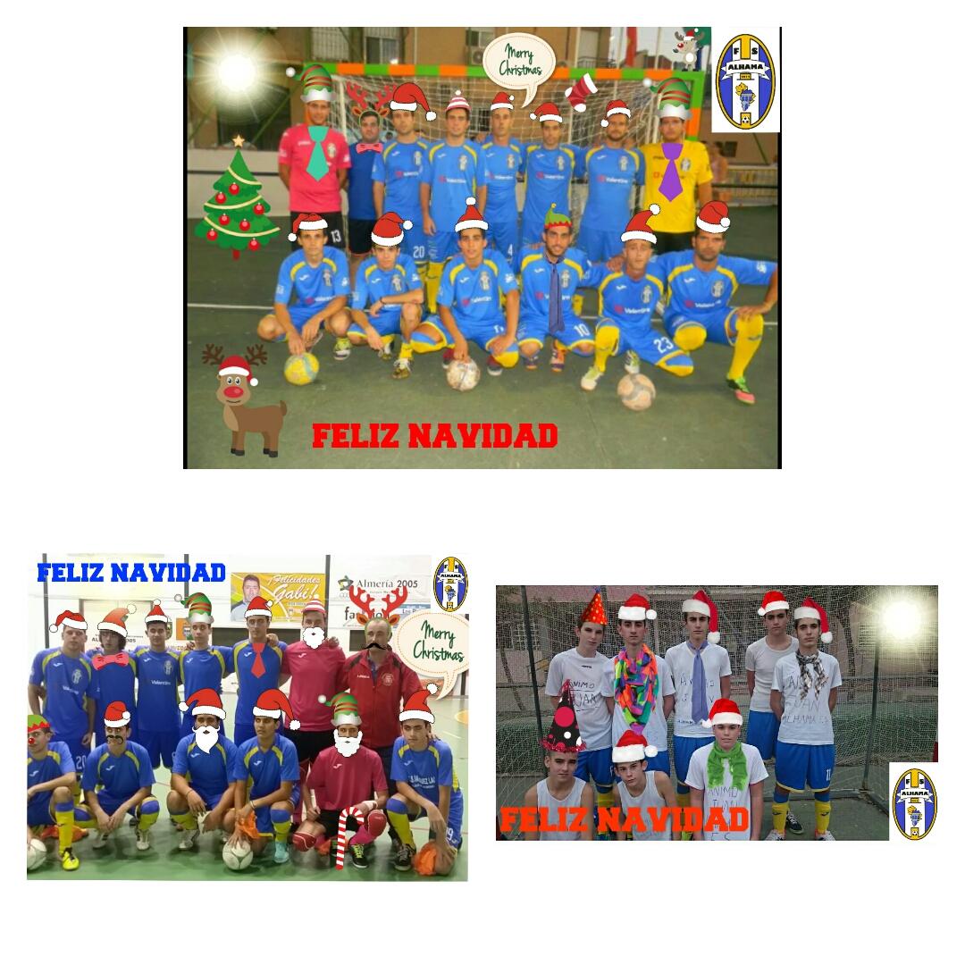 ALHAMA F. S. OS DESEA FELIZ NAVIDAD Y FELICES FIESTAS!!
