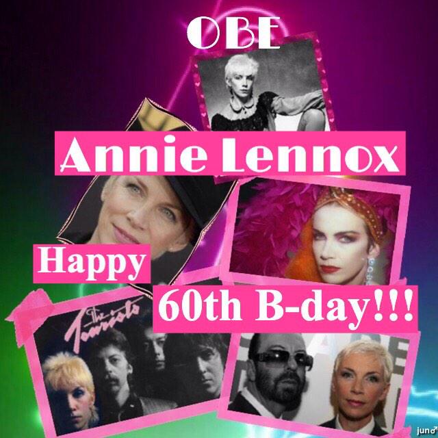 OBE 

Annie Lennox 

( V & Synth of Eurytmics , The Tourists )

Happy 60th Birthday!!!  