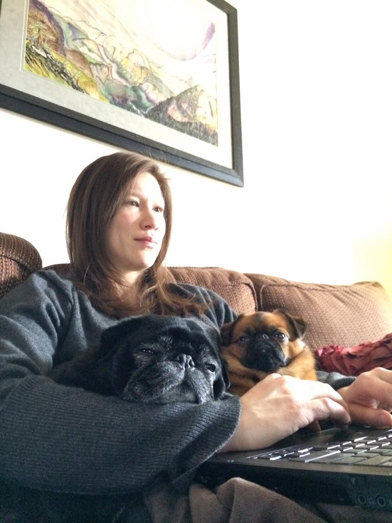 Cedar Wright on Twitter "My adorable wife, all terrain pug, and nephew
