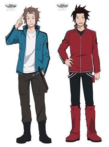 ワールドトリガー 等身大タペストリー 全2種(迅悠一、嵐山准) 2014年12