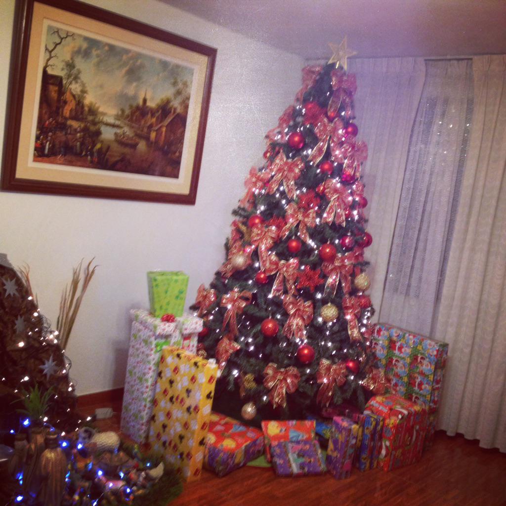 FiorellaLoopez's tweet photo. Feliz 25 bebes ❤️🎄🎁🎅 http://t.co/xkZjKptdu6
