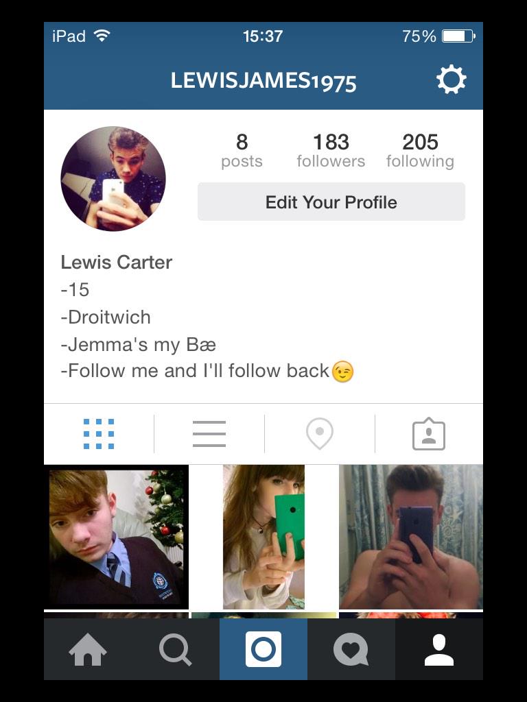 lewcarter99's tweet photo. Follow my Instagram and I'll follow back I need followers so please follow me people🙏#folloback #folowme http://t.co/EWHSI5R1Kd