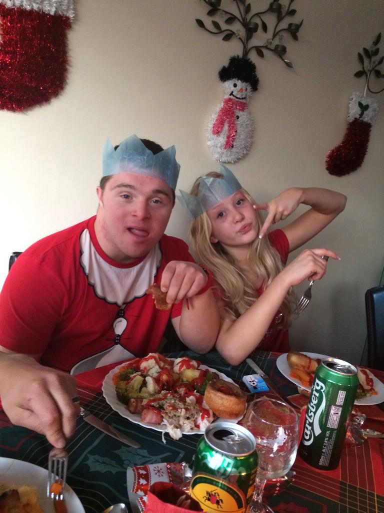 Lulabelle1301's tweet photo. Love him #uncle #Christmas http://t.co/XgPzvrQuhJ