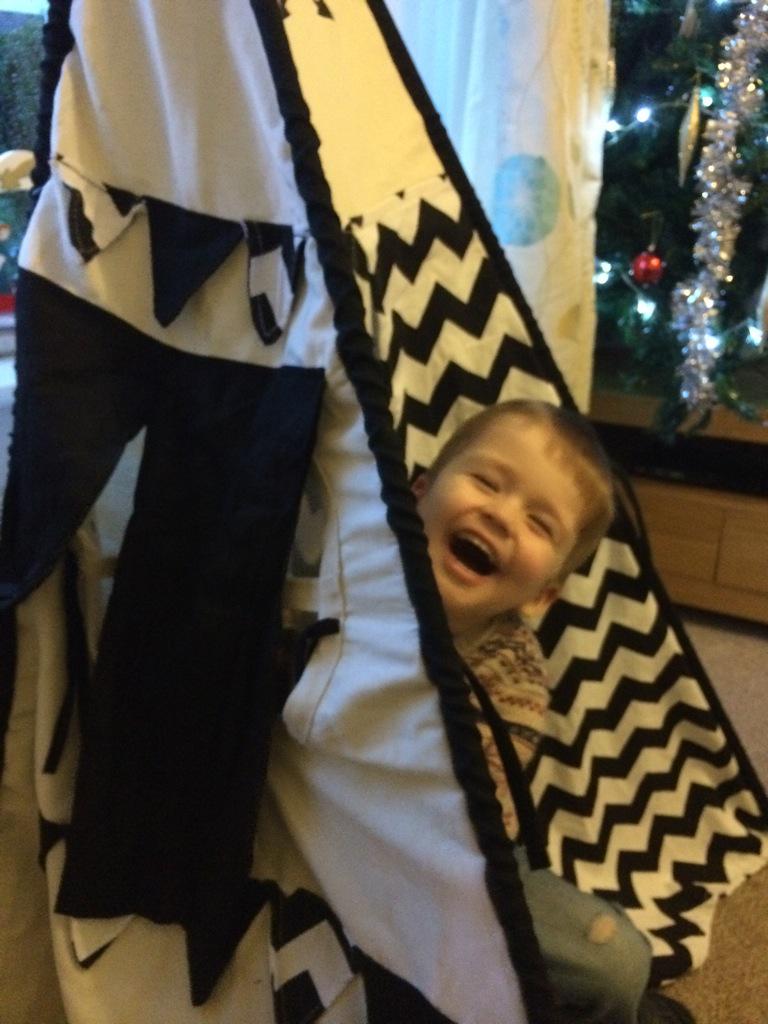 therubbishwife's tweet photo. @YoumiandTeepee one very happy little dude this afternoon http://t.co/S6Ikh95CAs
