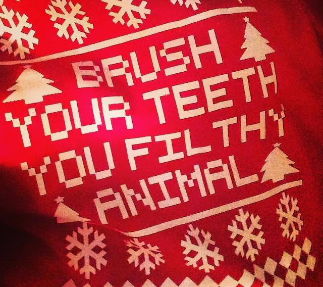 dthyproblems's tweet photo. Merry Christmas and Happy Holidays you filthy dental people! Eat, drink, and be merry with those who matter most! http://t.co/VjpGhpRI34
