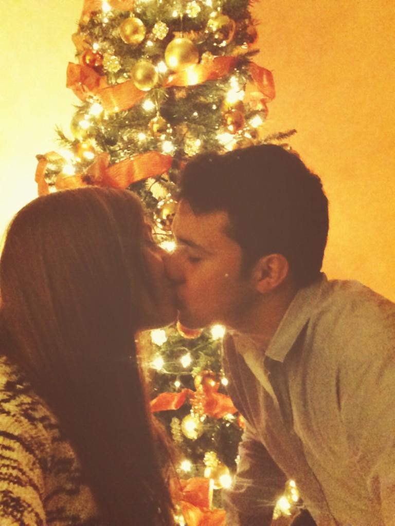 La mejor Navidad contigo @AleLariosAyala y Santiago ❤️😍😘