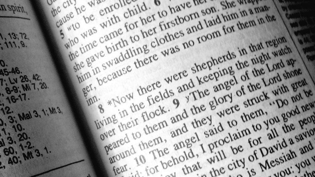 katielpierce's tweet photo. "Do not be afraid; for behold, I proclaim to you good news of great joy that will be for all the people." #Luke210 http://t.co/330HFuu3p7