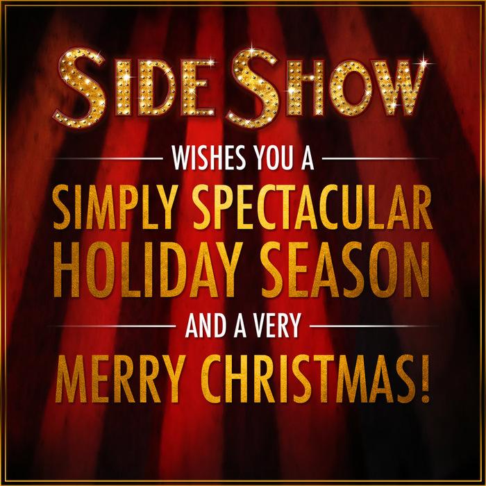 #SideShowBway wishes you a simply spectacular holiday season and a very Merry Christmas!