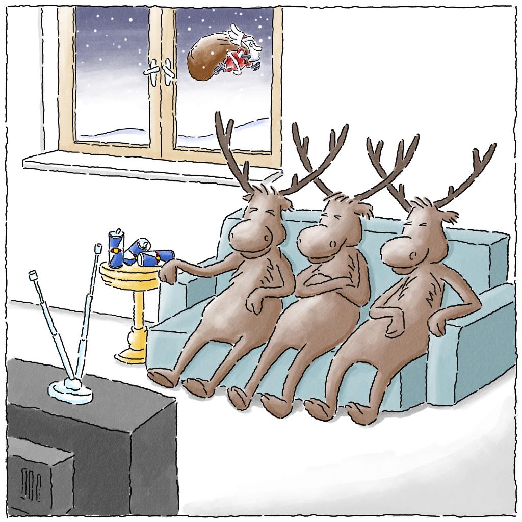 redbull's tweet photo. I wish Santa started drinking Red Bull years ago! #givesyouwings http://t.co/8jEwjZQ8Xz