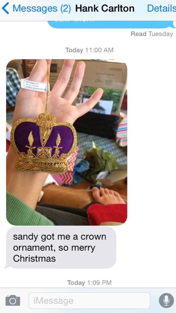 ShootHankSays's tweet photo. 👑👑👑 Mother knows best. http://t.co/D004G0y8cH