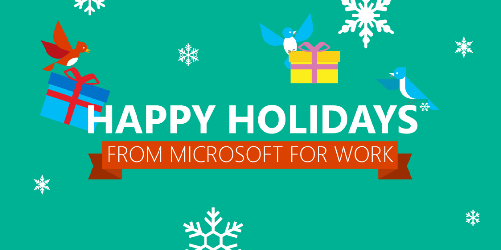 smbclouds's tweet image. RT @MSFT4Work: Hope you’re having restful &amp;amp; #HappyHolidays! Relax and enjoy spending time away from work.  @SMBFYUK