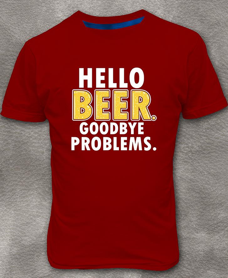 Armo_Sport's tweet photo. Hello Beer Goodbye Problems Funny T-shirt
Worldwide Shipping
Order yours Now: http://t.co/659uOLJYFO 
#tshirt #beer http://t.co/VdPfic9wWX