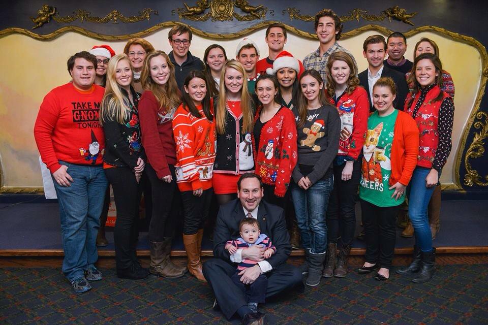 eigbc's tweet photo. Happy holidays from the Eisenhower Institute! #Ikemas http://t.co/niQRYBqvIQ