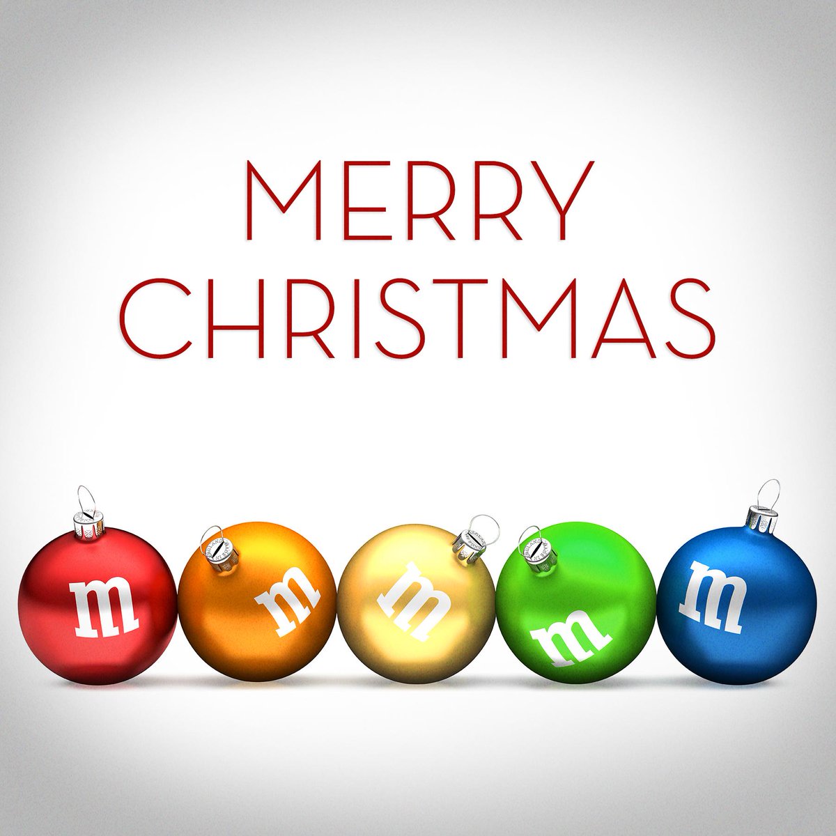 M&M'S on X: We wish you a very Merry Christmas! -The M&M'S Crew   / X