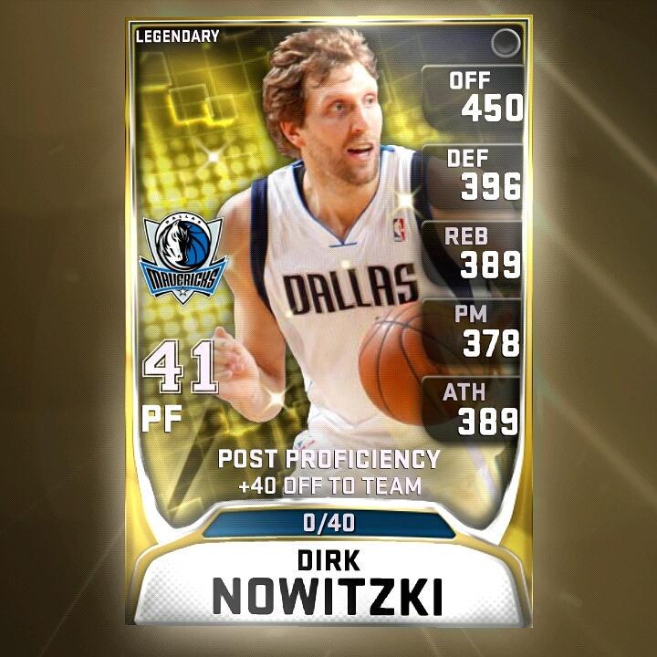 _nba2k_kings_'s tweet photo. I got Dirk! http://t.co/rBpIJBIYrs