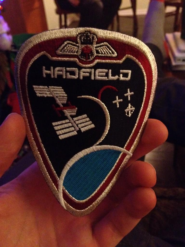 andyellliottt's tweet photo. @Cmdr_Hadfield when I put this on a jacket, what is the proper placement? Sleeve? Chest? http://t.co/HGCi0TXNUG