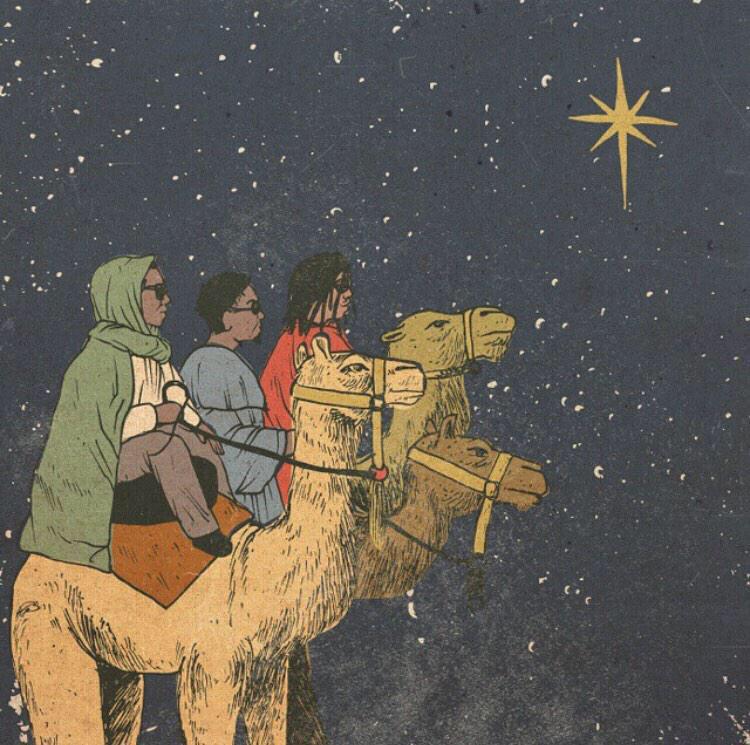 IgnorantRap's tweet photo. Merry Christmas from the 3 wise migos http://t.co/LhdgvwqxJm