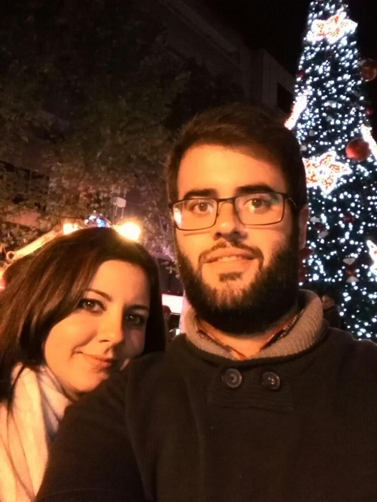 fabiolacubero's tweet photo. Gracias a mi @_jimenezlove por otra noche buena a su lado. Te quiero mucho gordi. http://t.co/x7sOVwyIy4