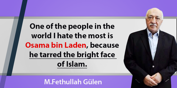 diyalogmusab's tweet photo. Dünyada en nefret ettiğim insanlardan biri Ladin’dir. Müslümanların aydınlık çehresini kirletti.
#WhoIsGulen http://t.co/rVhS2GGRDO