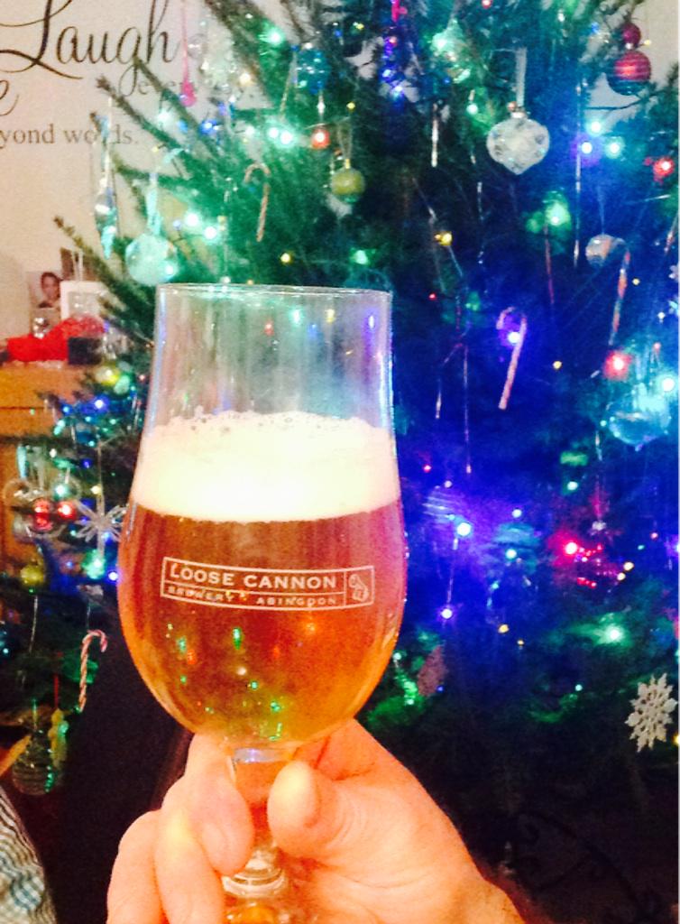 sammyjojo73's tweet photo. Cheers @LooseCannonBeer Merry Christmas.... Mmmmm Christmas Cannon II http://t.co/HwbeOOktAq