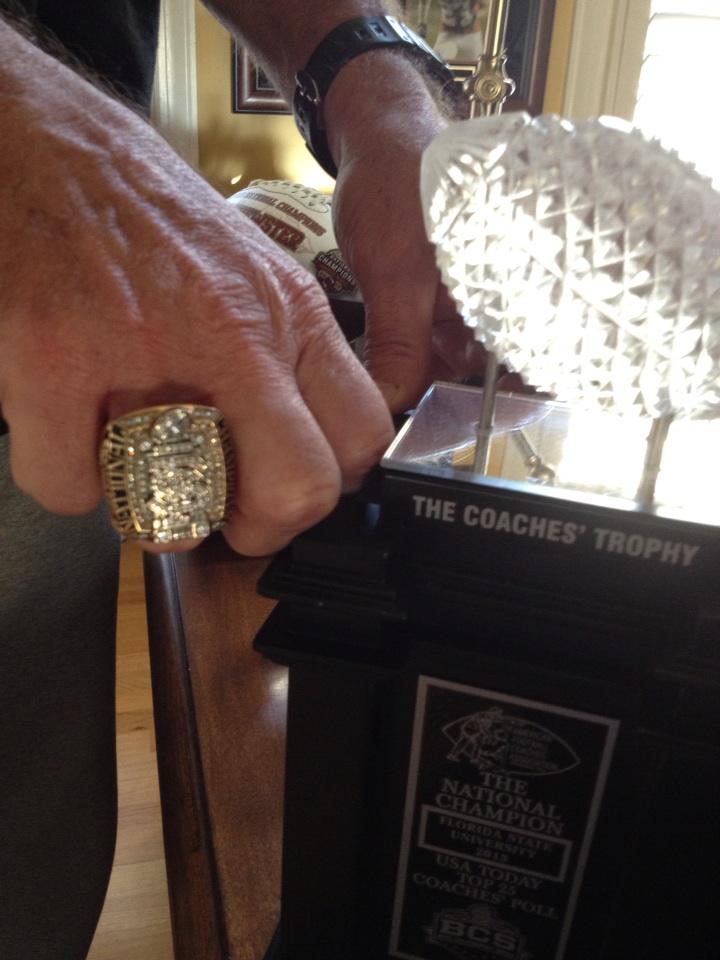CommonSenseSam's tweet photo. Not this year! "@TimBrewster: The chase for another Natty is on!! #Dallas2Dallas http://t.co/WdDWlI4uol"
