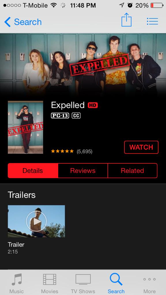 dallasoreos's tweet photo. IF YOU DON'T GO AND SAW @camerondallas NEW VINE AND BUY HIS NEW MOVIE YOU'RE STUPID
#ExpelledMoveToNumberOne X130 http://t.co/JXRvGMvxXk