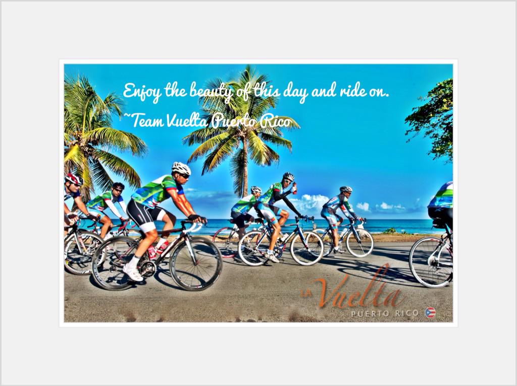 Team #VueltaPR wishes everyone a beautiful day!