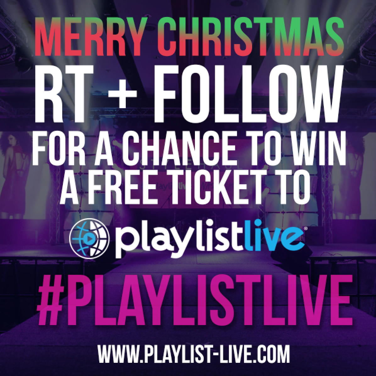 PlaylistLive's tweet image. NEW CONTEST! RT + Follow for a chance to win a free ticket to #playlistlive in Orlando! GO!!! #playlistchristmas