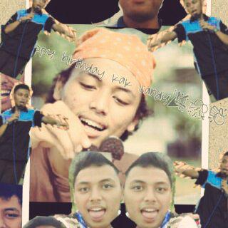 selamat ulang tahun kakak ku yang ke 22th. semoga terus menginspirasi kami semua jasamu takkan kami lupakan #HBDKasan