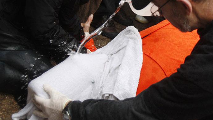 RT_com's tweet photo. 'Enhanced interrogation' program was flawed, US Senate &amp; #CIA agree http://t.co/TAzbA4JafO #TortureReport http://t.co/4sYWa2Kr4U