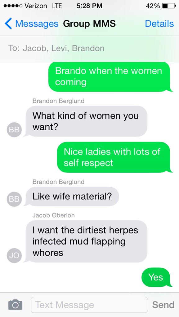DylanGravenhof's tweet photo. The difference between me and @Bang_Bang_69 http://t.co/SjtfBkyNB9